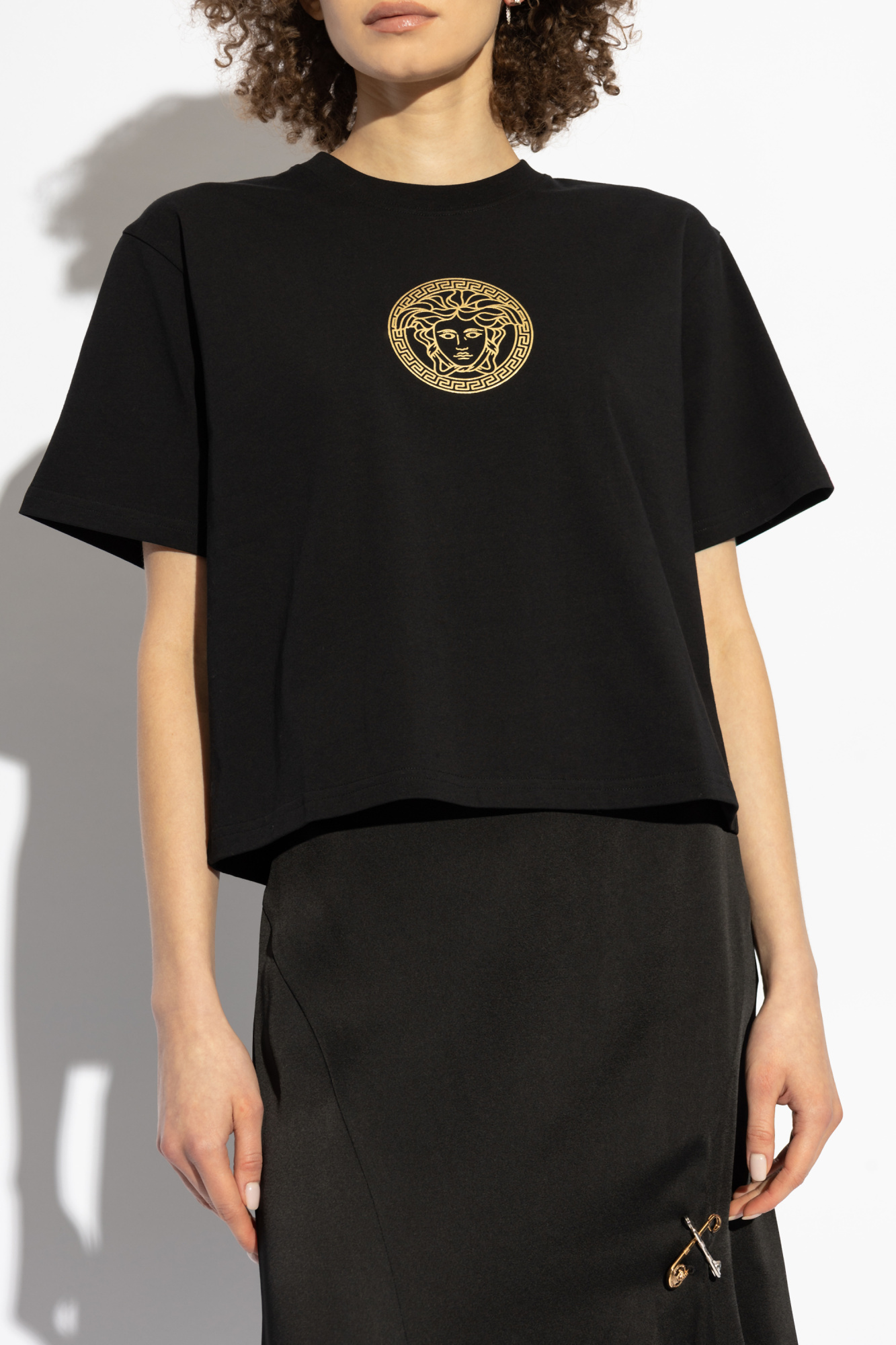 Versace T-shirt with Medusa head | Women's Clothing | Vitkac